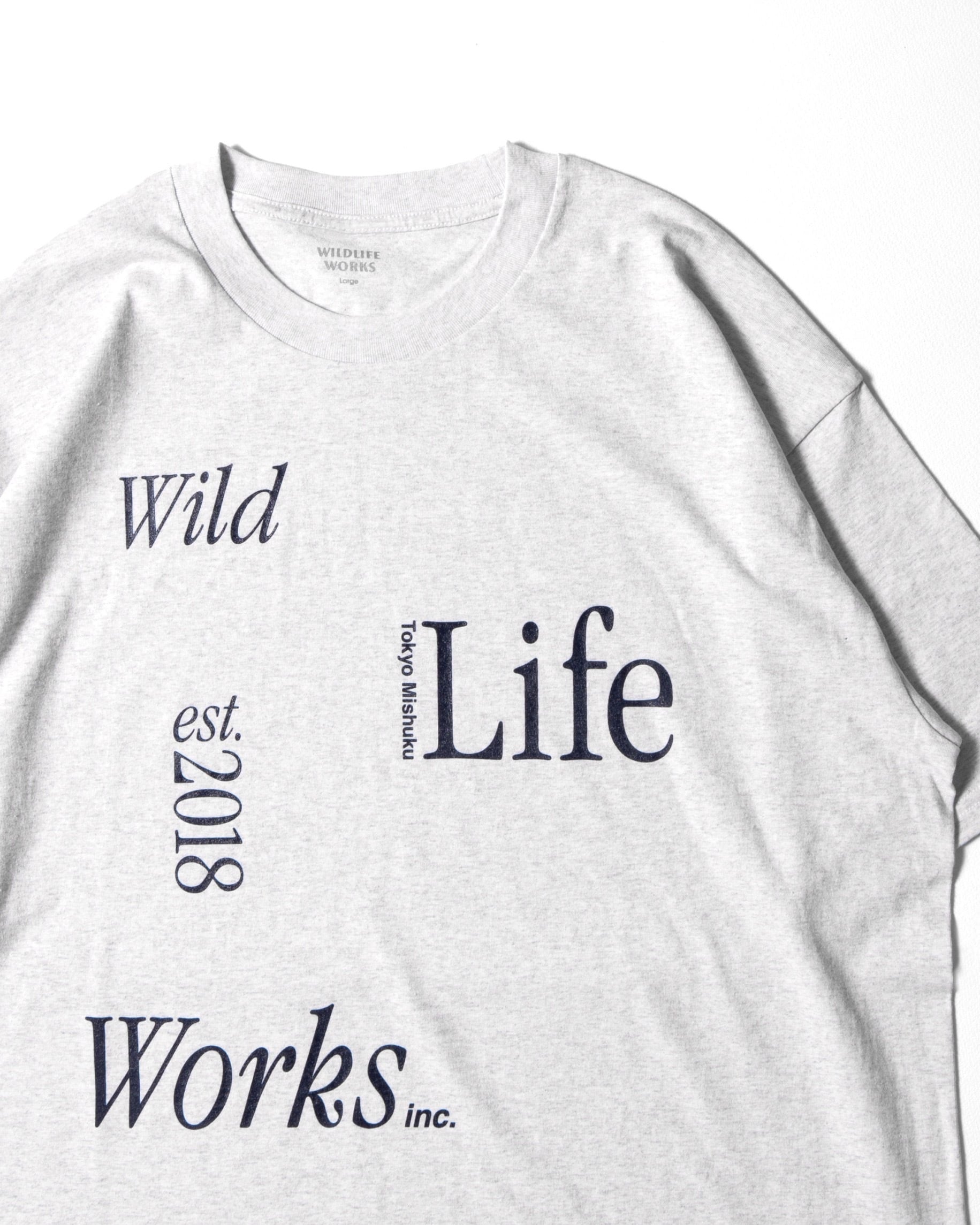 WILDLIFE WORKS 白Tシャツ
