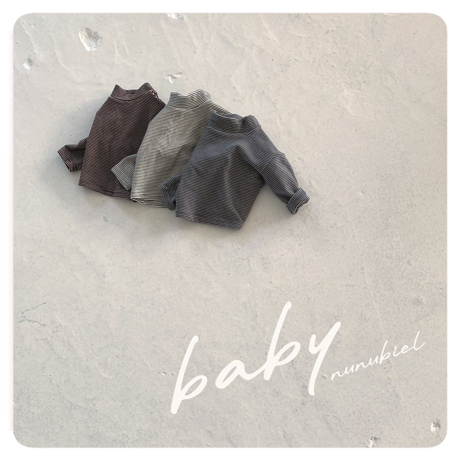 bebe striped tee【nunubiel】※予約商品