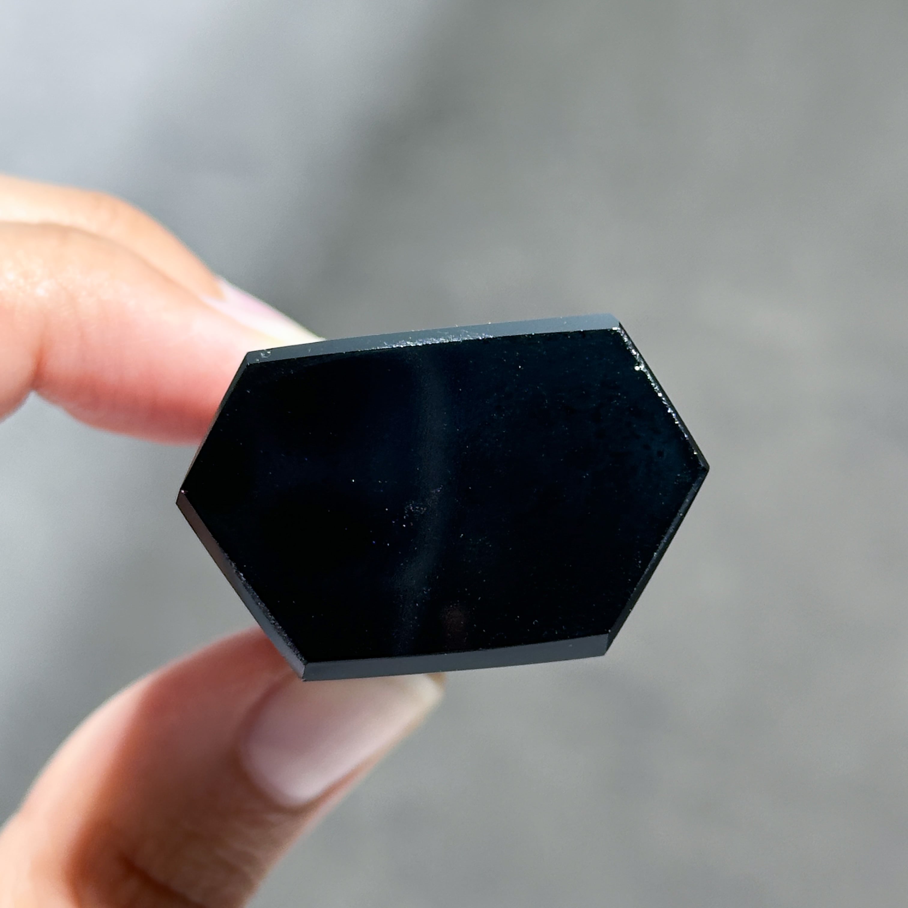 オブシディアン タワー型02 ◇ Obsidian ◇天然石・鉱物