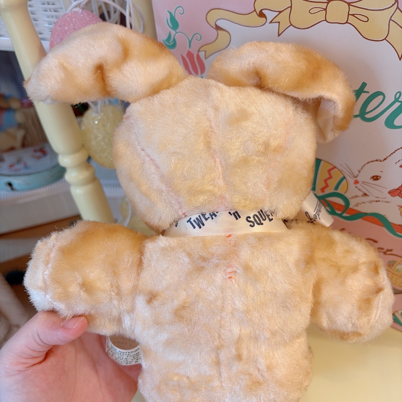vintage GUND BUNNYの画像07