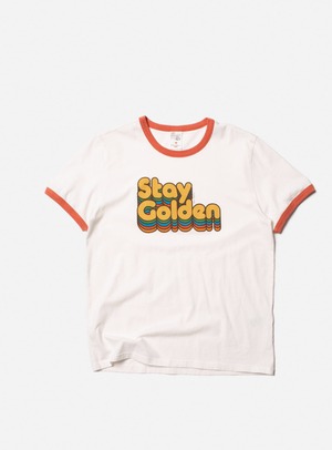 Nudie jeans 2023spring collection ヌーディージーンズ　Ricky Stay Golden Chalk White tee 半袖TEEシャツ