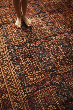 705 -Semi Antique Yaqub khani Baluch rug