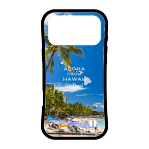 【耐衝撃グリップケース】Kuhio Beach