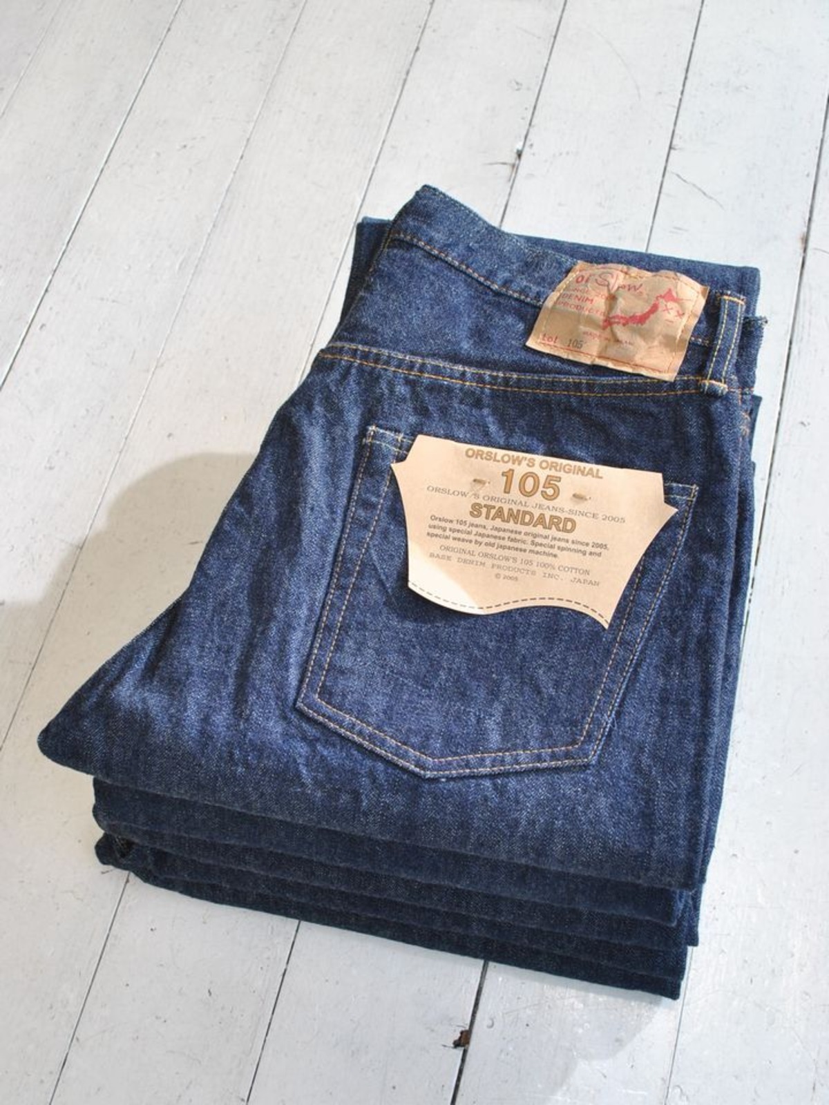 オアスロウ orSlow - STANDARD DENIM 105 one wash | JUNK SHOP