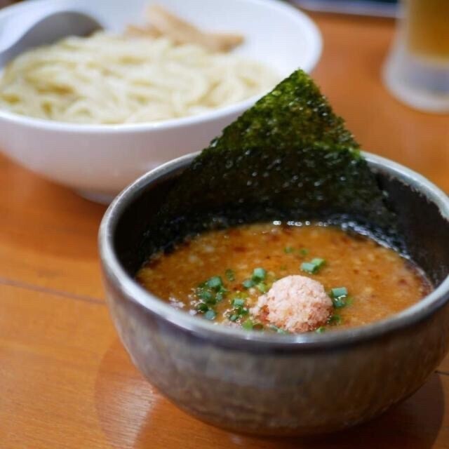 海老つけ麺　(大盛り300g)