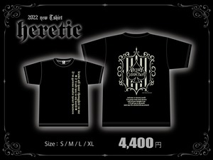 オリジナルTシャツ　heretic