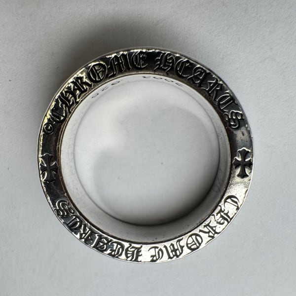 CHROME HEARTSスペーサーファックユーリング6mm 17号 CHROME HEARTS/クロムハーツ 6mm スペーサーリング FUCK YOU/ファック