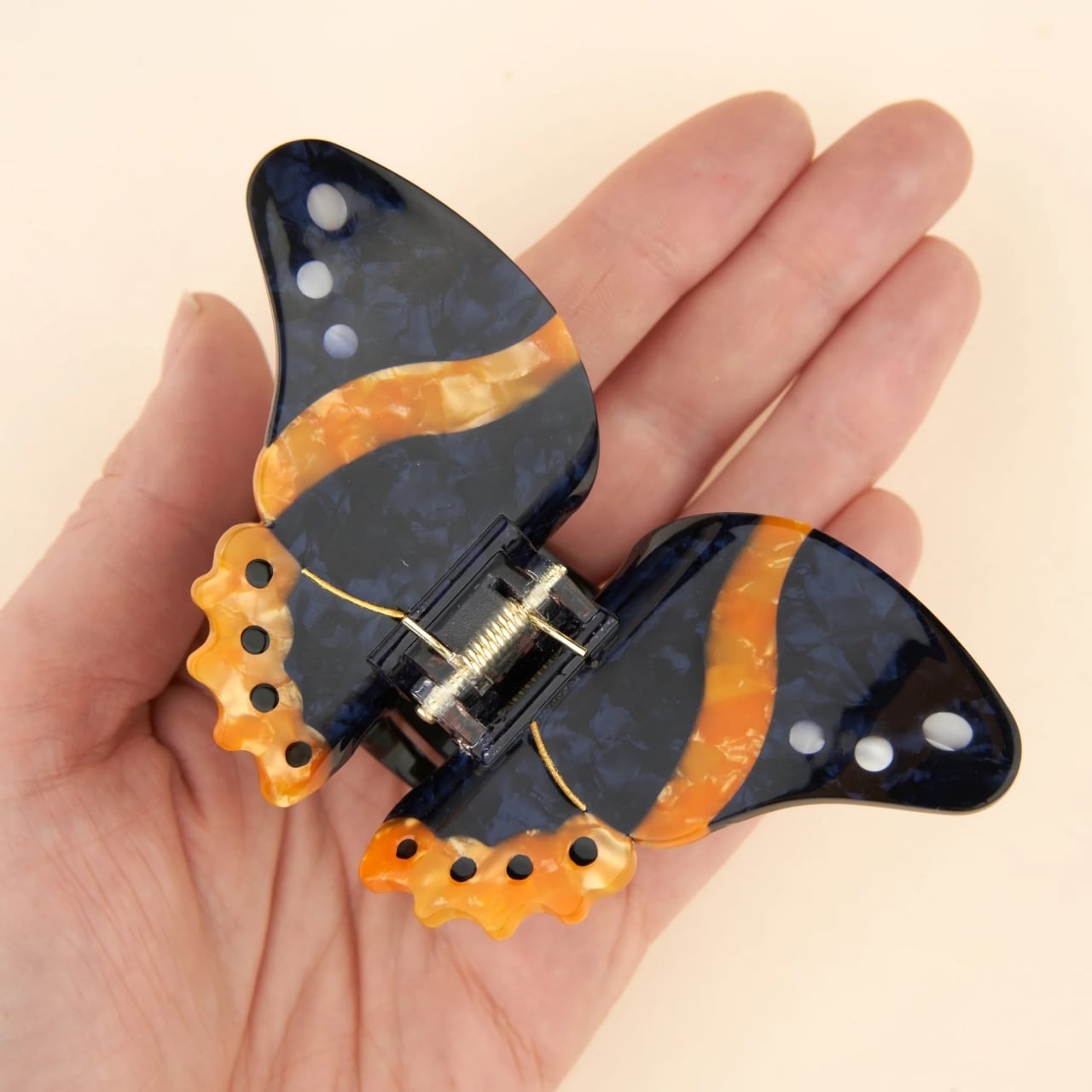 «即納» Coucou Suzette Black Butterfly Hair Claw ククシュゼット ヘアアクセサリー