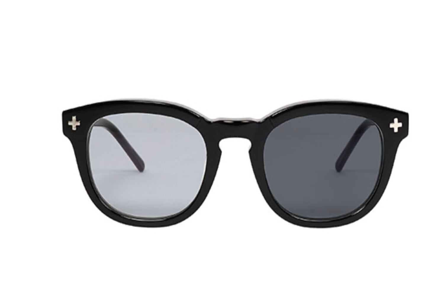 EVILACT eyewear:〈HENDERSON〉coffee havana / green lens | LICKS