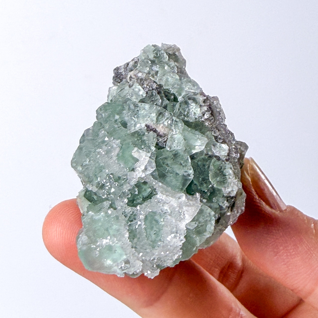 フローライト水晶共生 * Fluorite * 天然石