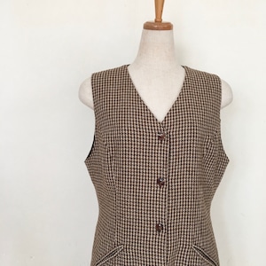 Houndstooth jumperskirt