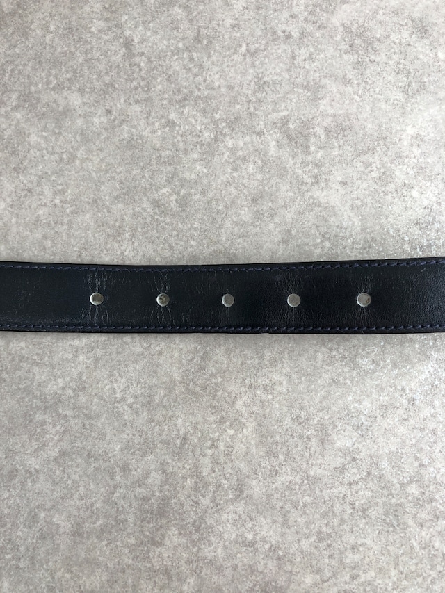 CELINE セリーヌ ベルト ブラック トリオンフ レザー vintage ヴィンテージ オールド duzzud