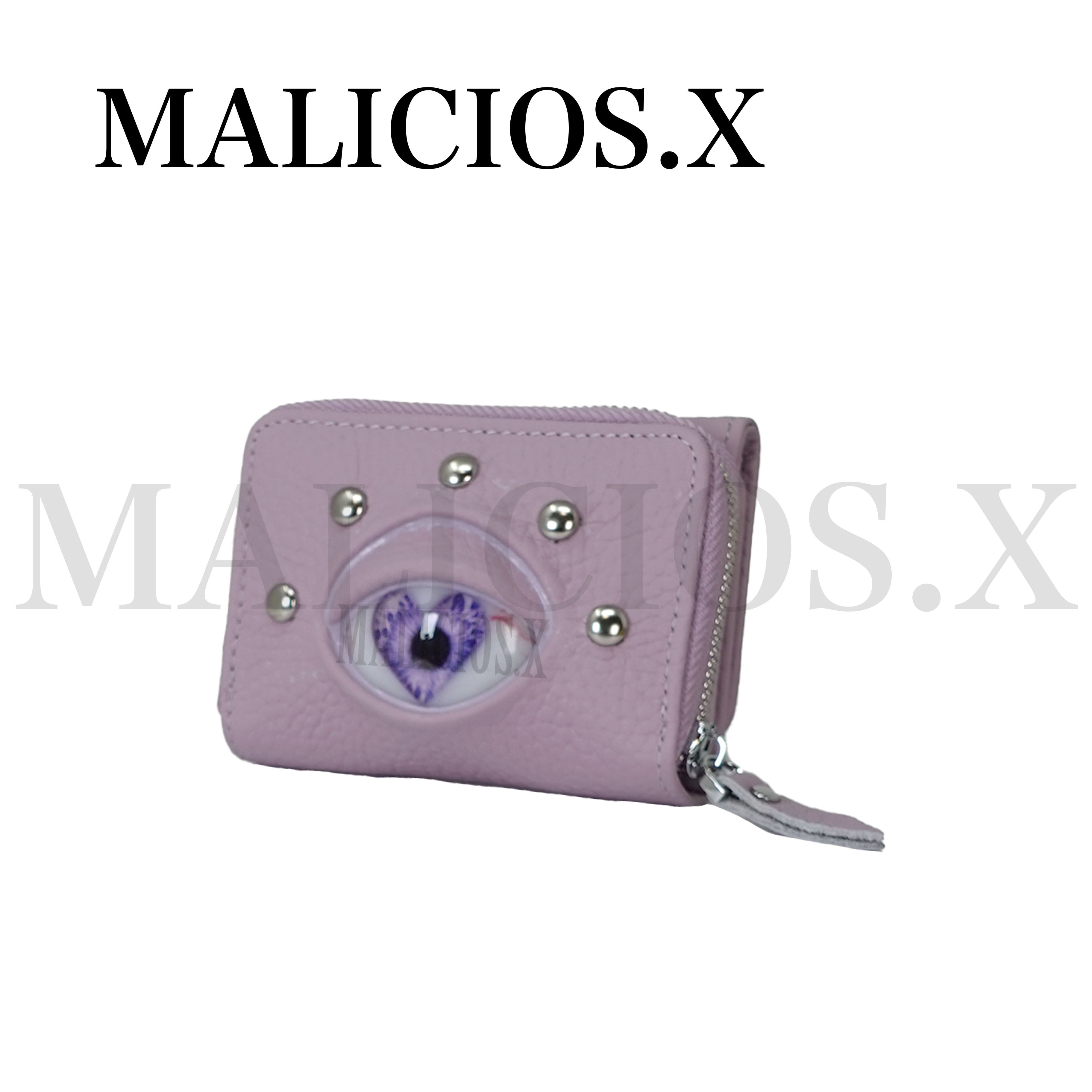 ミニ財布　MALICIOUS.X 紫×緑 TYPE | MALICIOUS.X