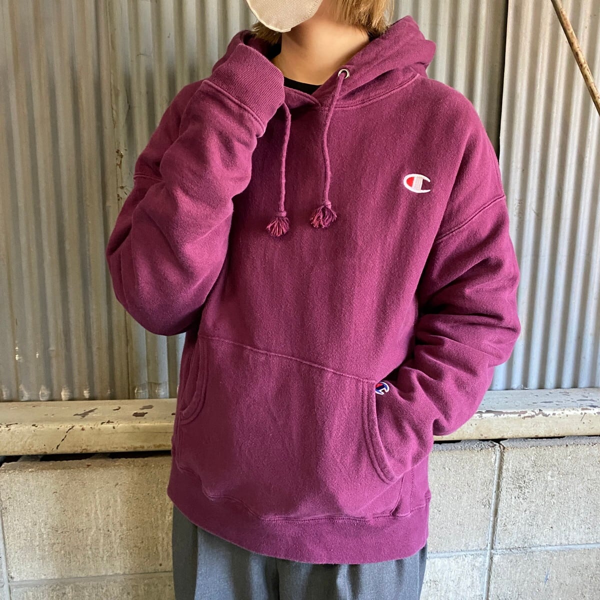 希少 チャンピオン赤タグ clothsurgeon イタリア製 2XL パーカー