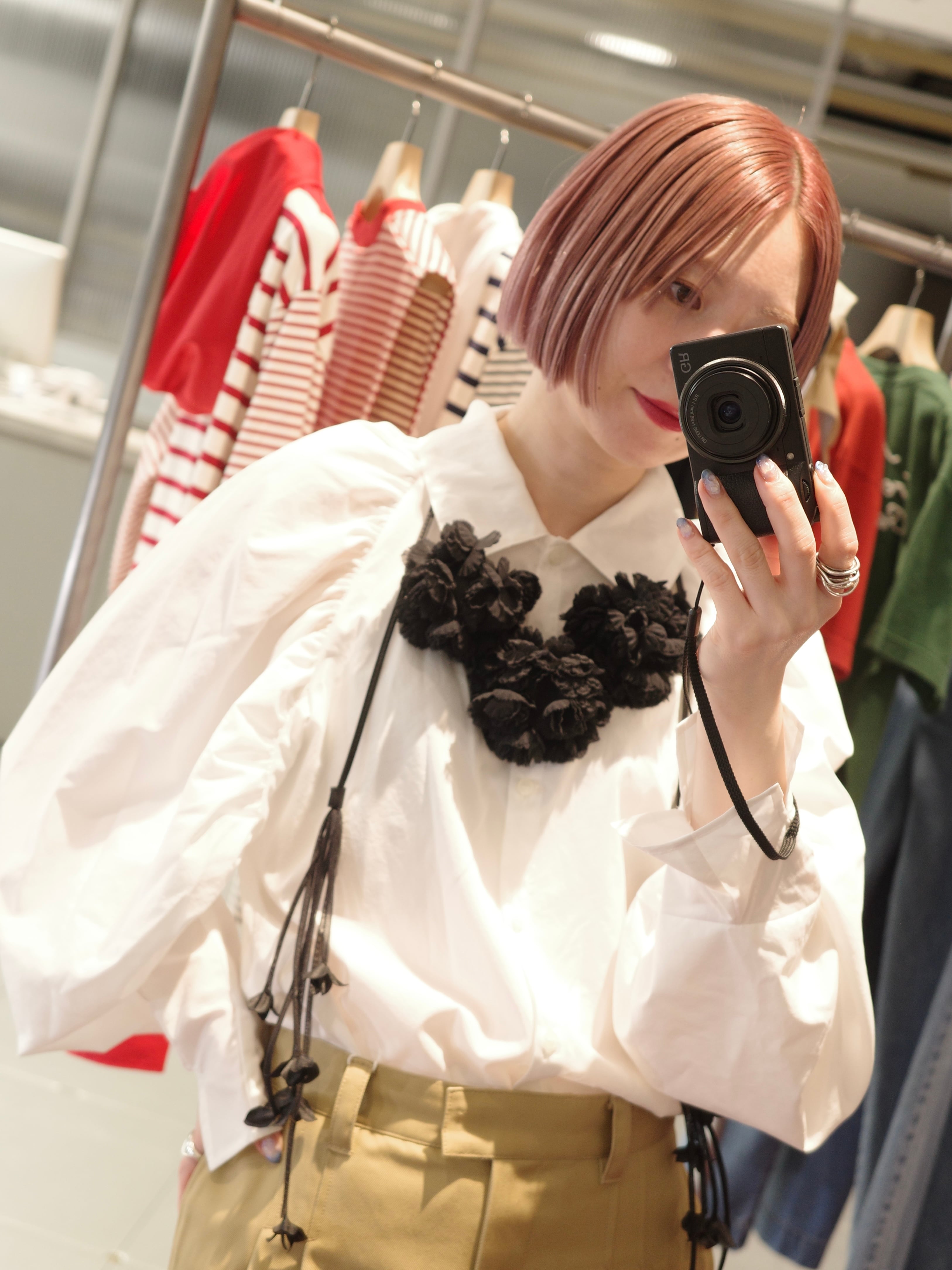 25AW】FUMIE TANAKA フミエタナカ / flower ball belt / ベルト