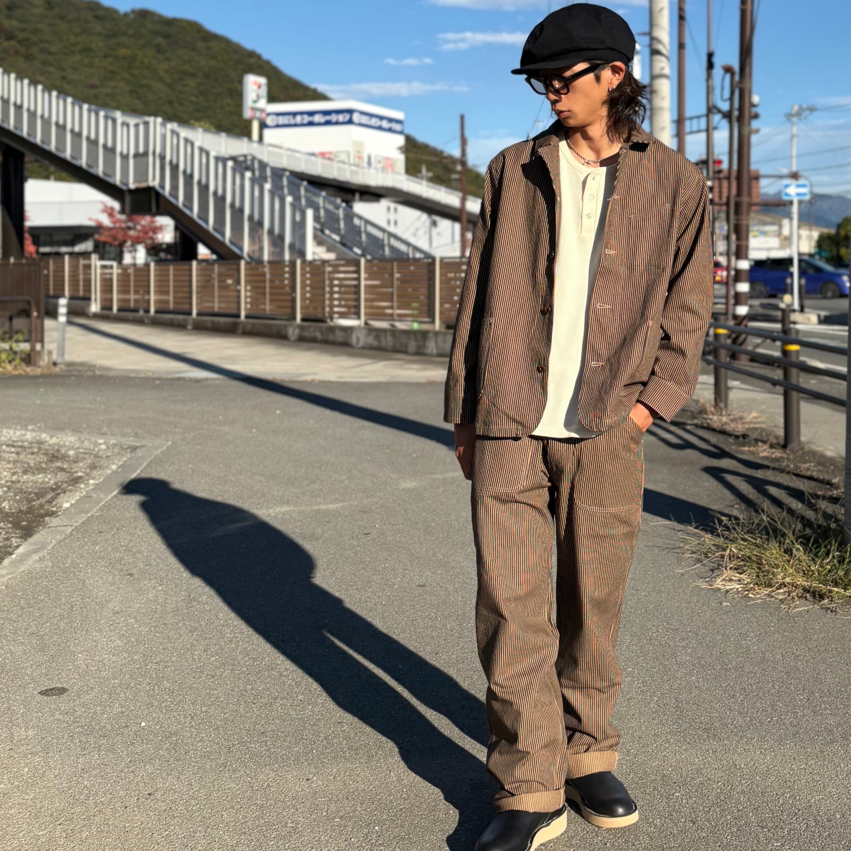 AT-DIRTY ヒッコリー セットアップ アットダーティ セットアップ