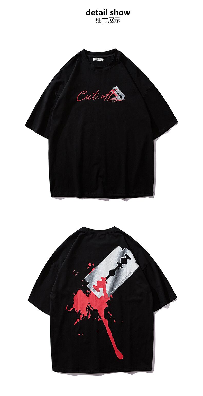 全1色 Tシャツ カットソー プリント カジュアル ユニセックス