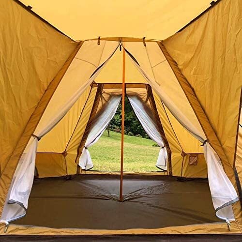 高さ3mで直径4mの化繊ワンポールテント テントウエイト 20kg