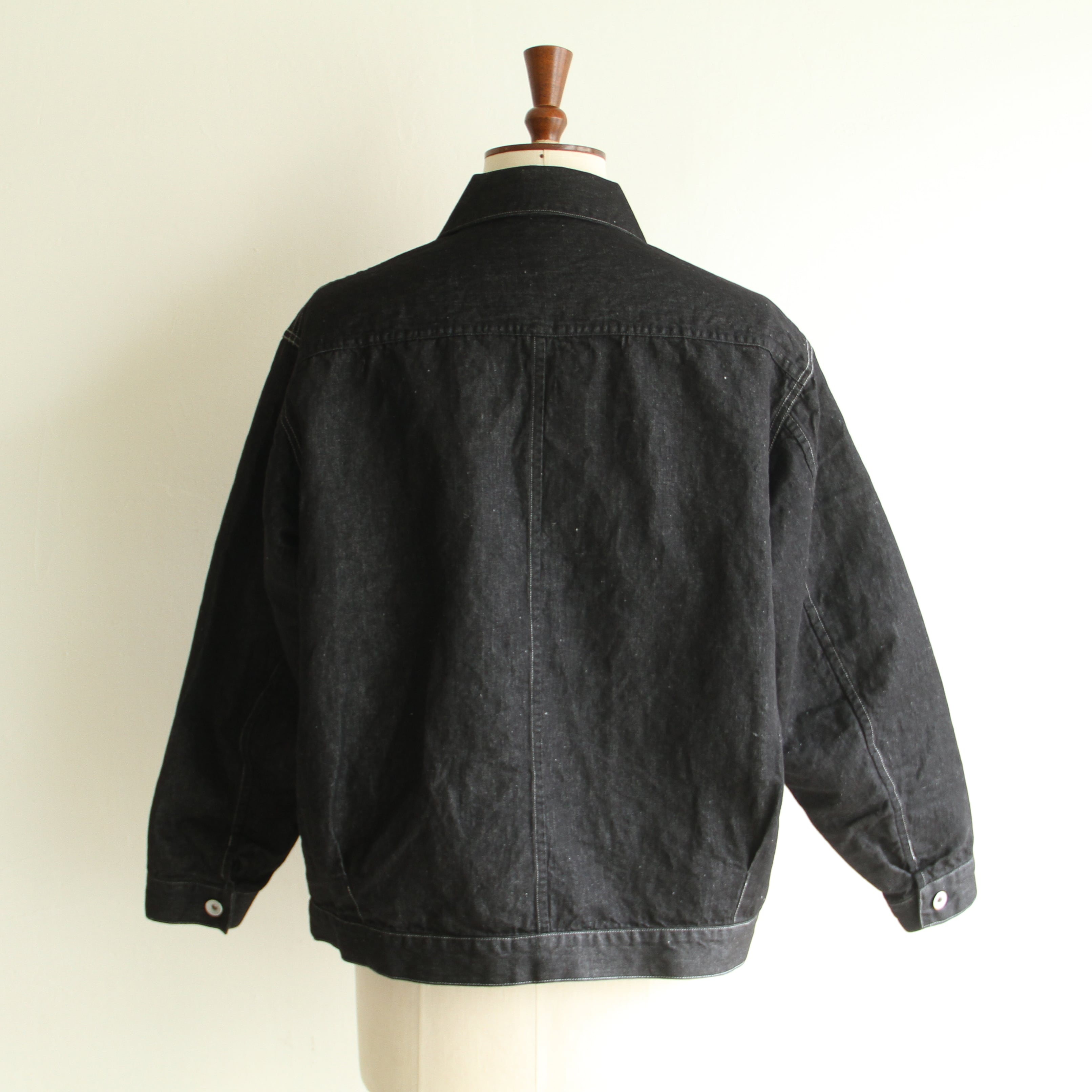 STILL BY HAND Hemp mixed denim jacket | Terminal