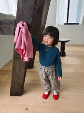 〖予約〗韓国子供服 / 26Autumn / YURE / オーガニック長袖Tシャツ / キッズ服 *0~4*