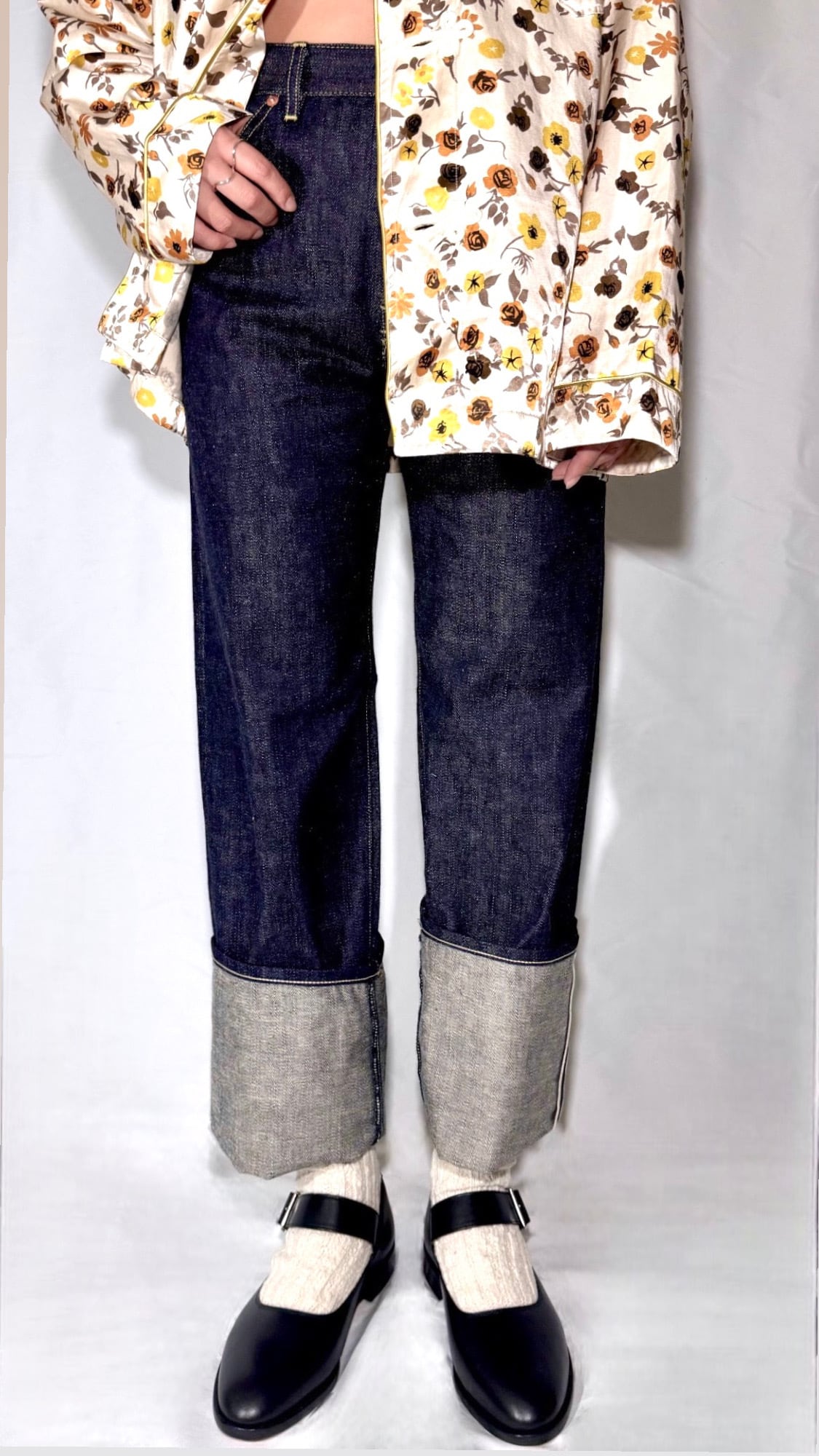 Fumika Uchida 2019SS ストレートデニム38 