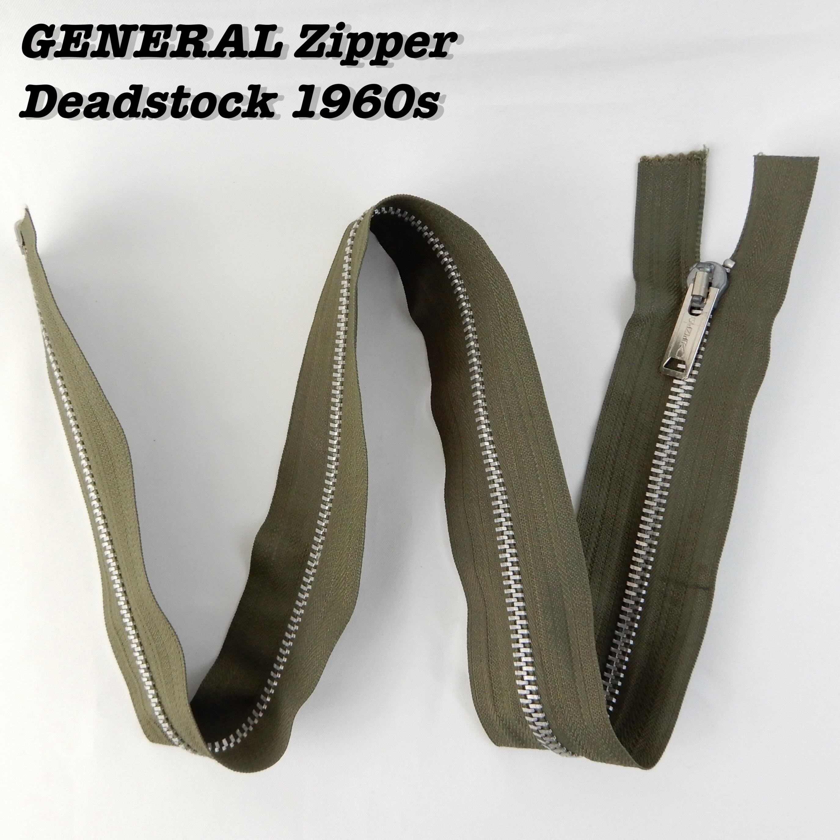 最前線の General Zipper Open 1960s Olive Deadstock Made In Usa Vintage ジェネラルジッパー 1960年代 デッドストック ヴィンテージ Ojs Stikes Muhammadiyahku Ac Id
