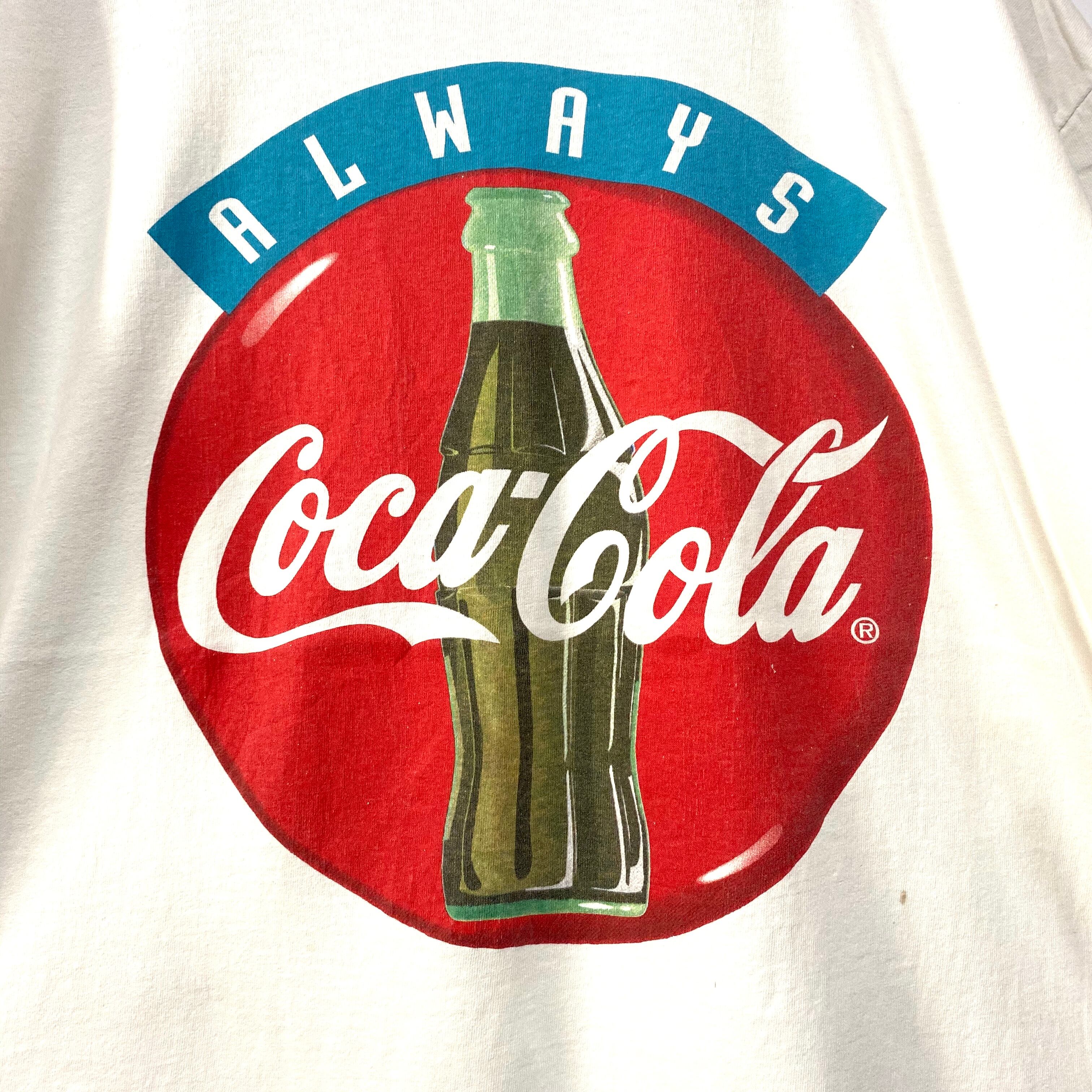 コカコーラ COCA-COLA アドバタイジングTシャツ メンズL /eaa333554