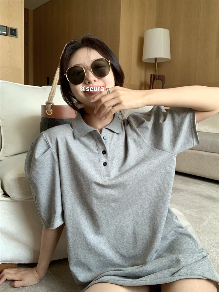 カラールーズトップス サマースタイルTシャツ 夏物 モンロー62373554360