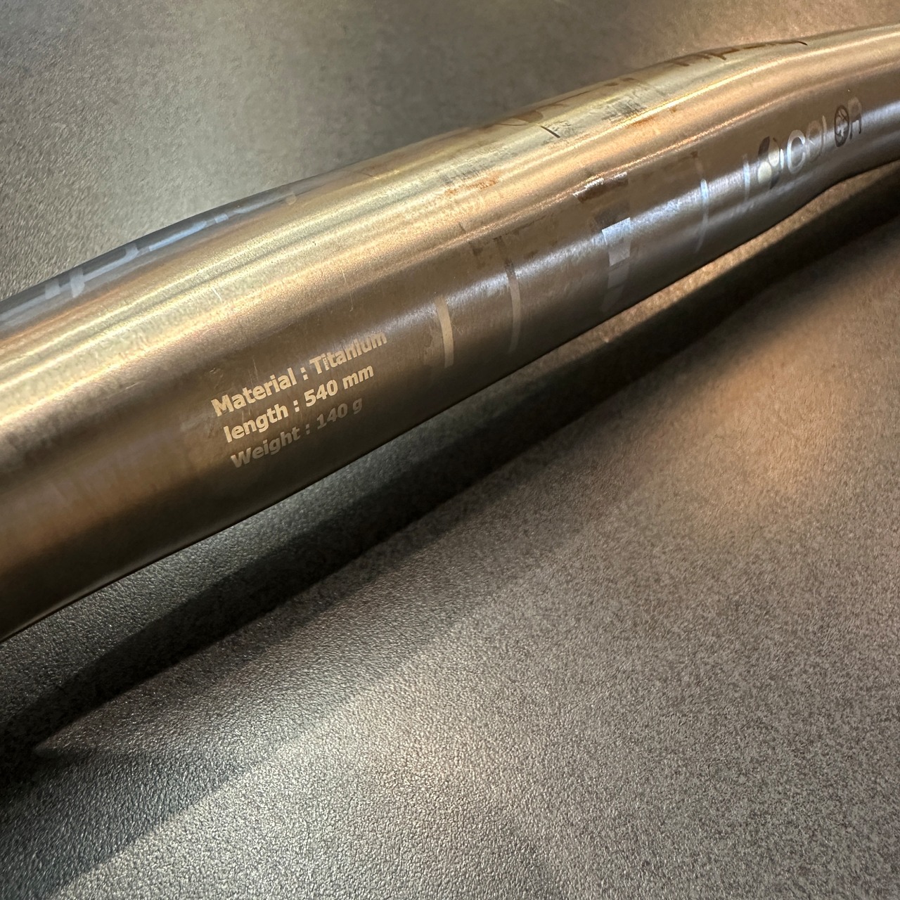 Color Plus _ Titanium Handlebar _ birdyロゴ/25.4mm