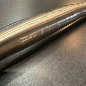 Color Plus _ Titanium Handlebar _ birdyロゴ/25.4mm