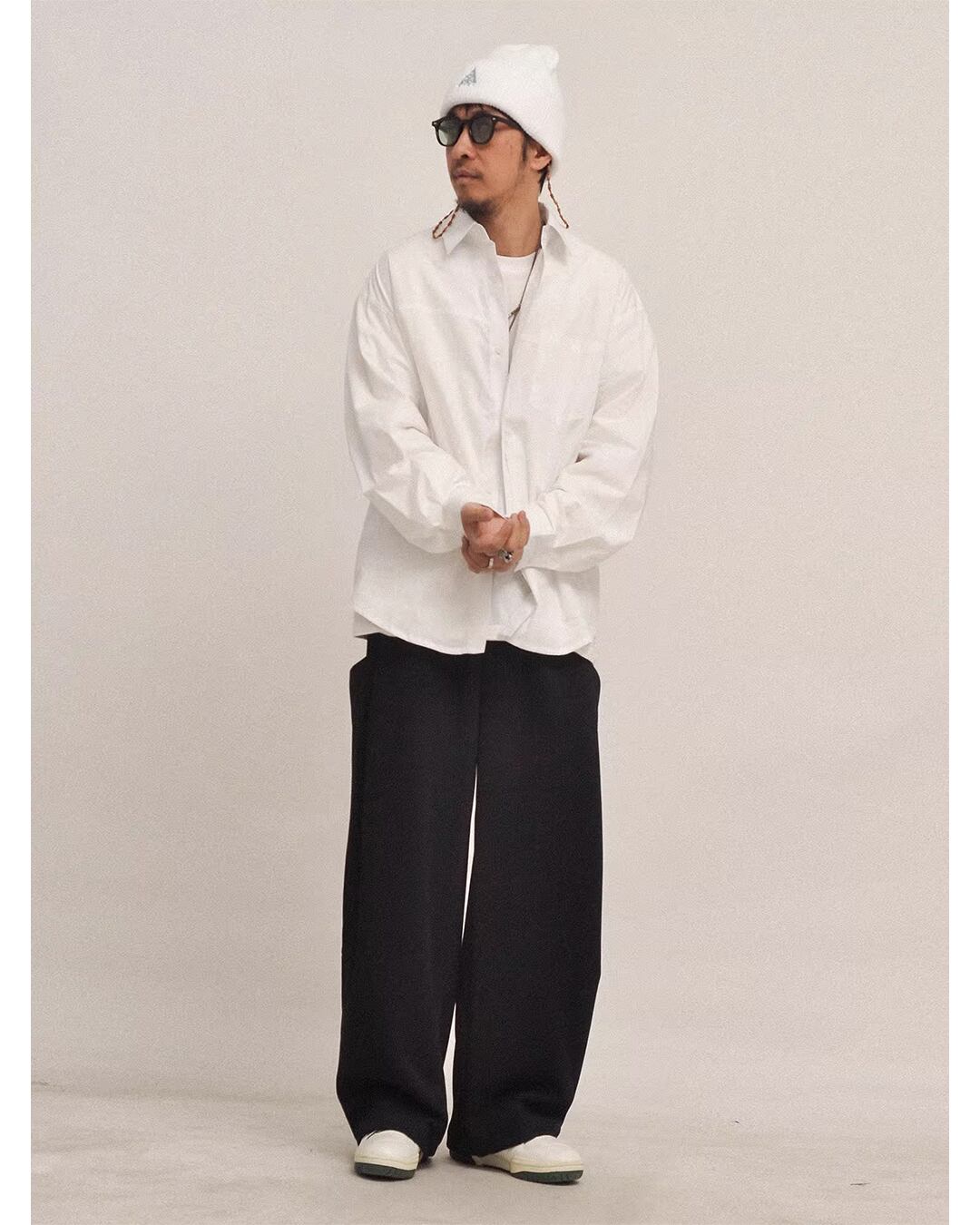 Cotton Wide Shirt x00991 | XPOSE