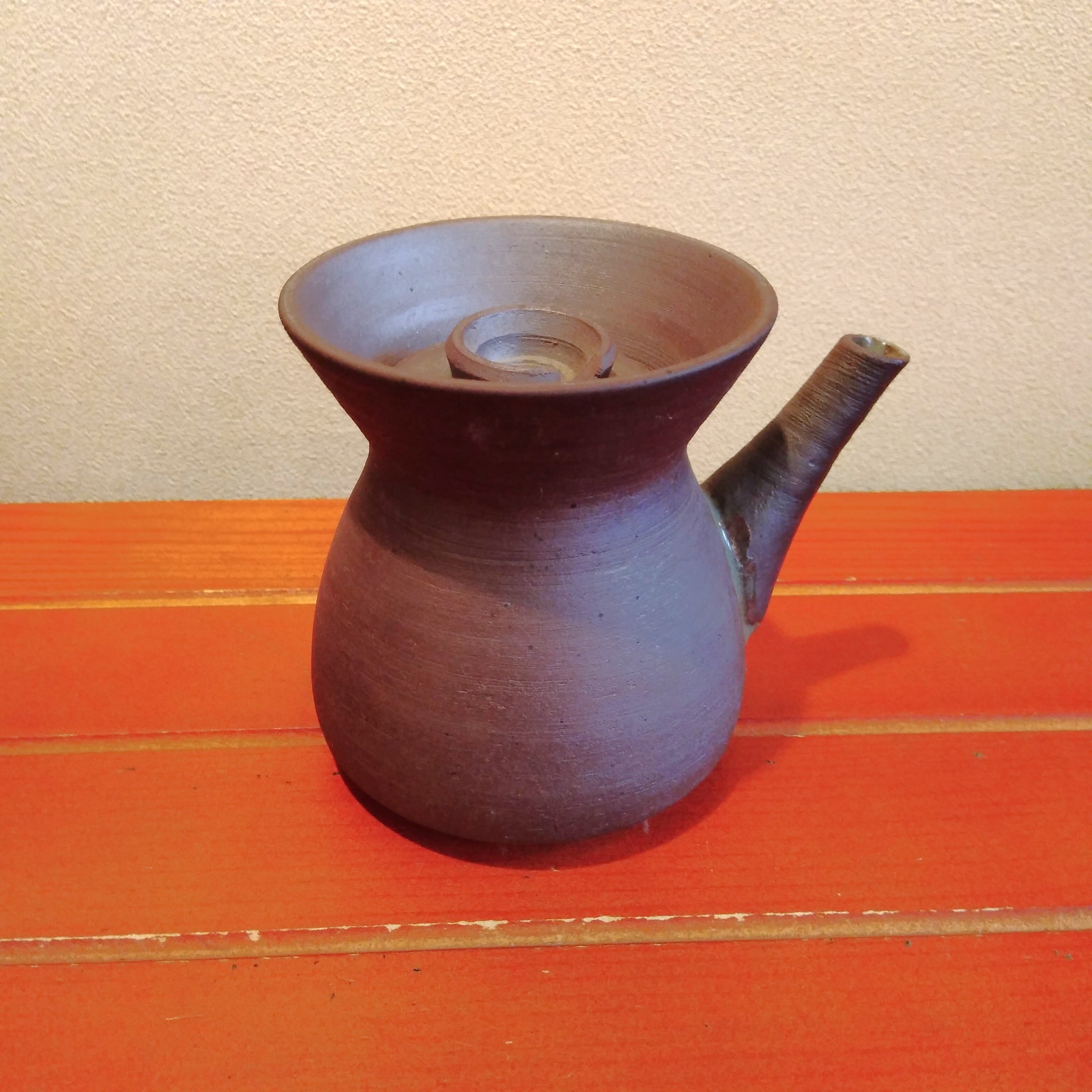 清水焼 茶色の徳利・土瓶蒸し・急須 | やきものと趣味の店むらた