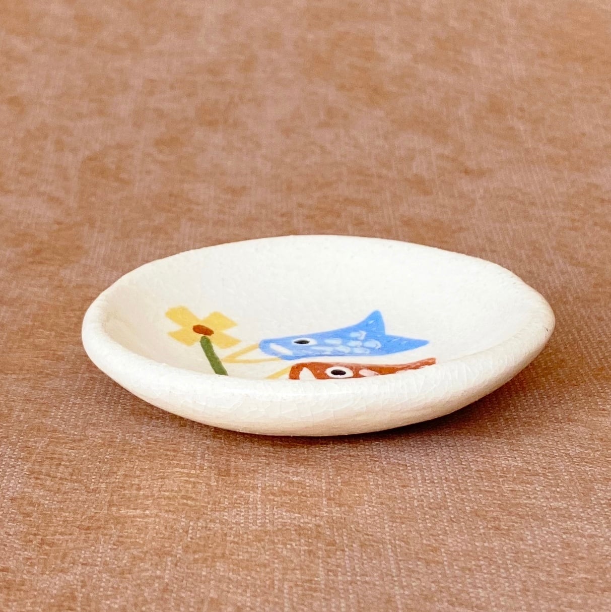 楽入窯＞豆皿（鯉のぼり） | UTSUWAYA かねみん