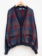 70s PENDLETON WOOL "CARDIGAN" MADE IN USA Size XL