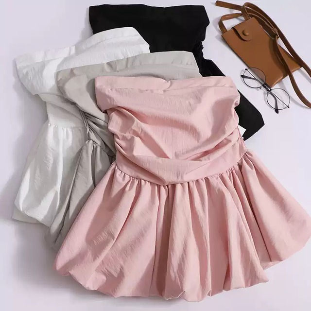 パステルチューブトップ〈2025 SS〉