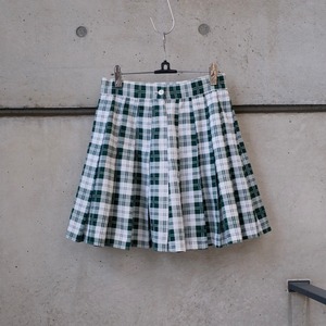 NIKE / Plaid Pleated Skirt