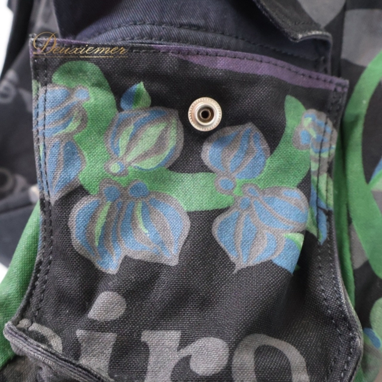 レディース トクコプルミエヴォル TOKUKO 1er VOL バッグ 黒 紫 緑 布 キャンバス地 柄 水玉 ドット柄 花柄 かわいい お出かけ カジュアル おしゃれ ブラック系 グレイ系 パープル系 グリーン系