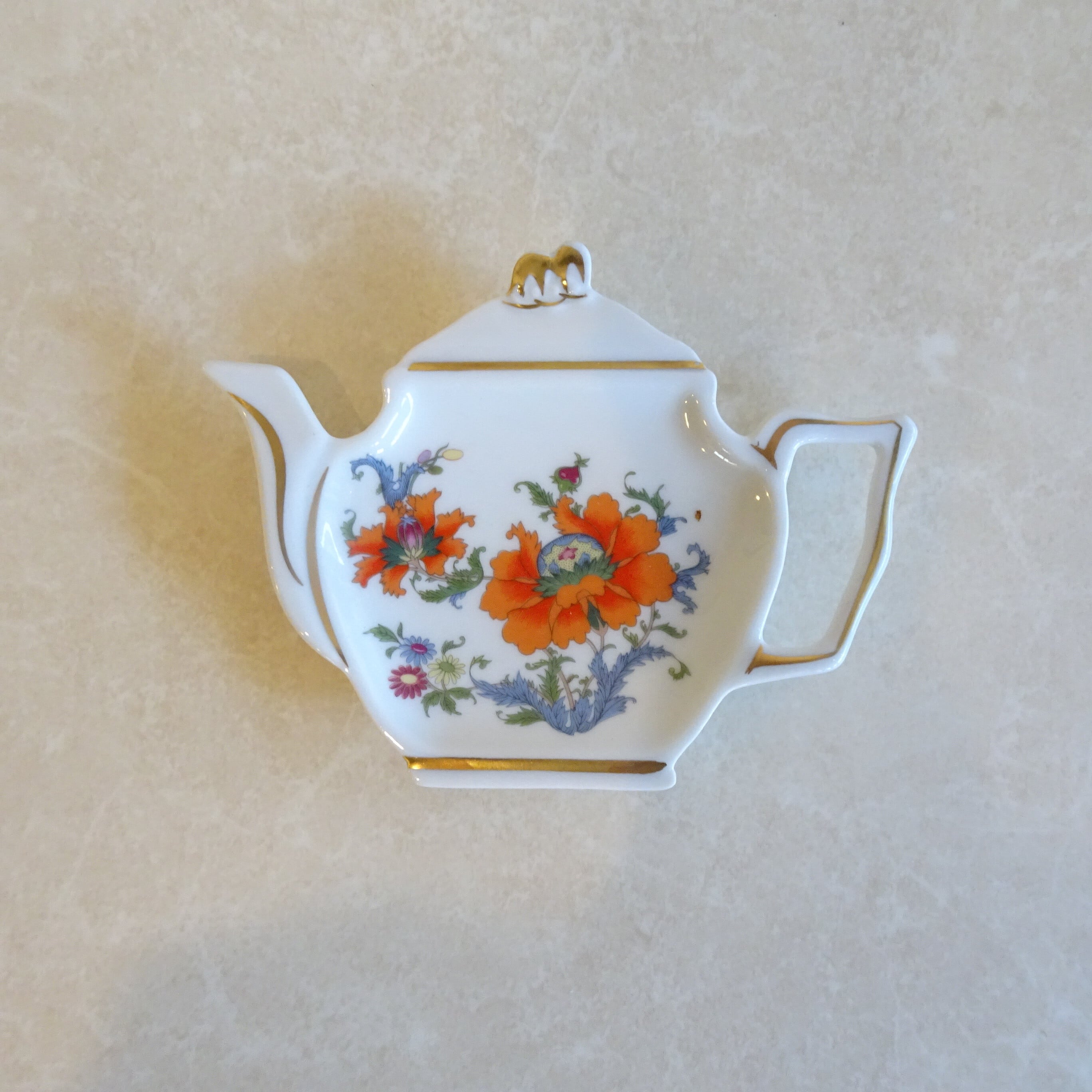 フランス レイノー・リモージュ ティーバックトレイ(ティーポット)