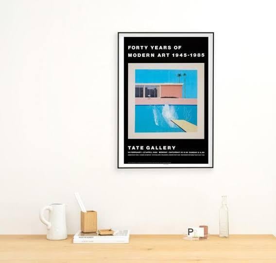 ディビッド・ホックニー David Hockney テートモダン 正規ポスター 8987540eadc76b09e767d2316dcc6c