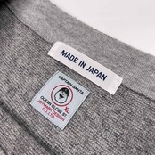 CAPTAIN SANTA キャプテンサンタ マリン刺繍 ウールニット 長袖 カットソー サイズ XL /バスクシャツ/グレー