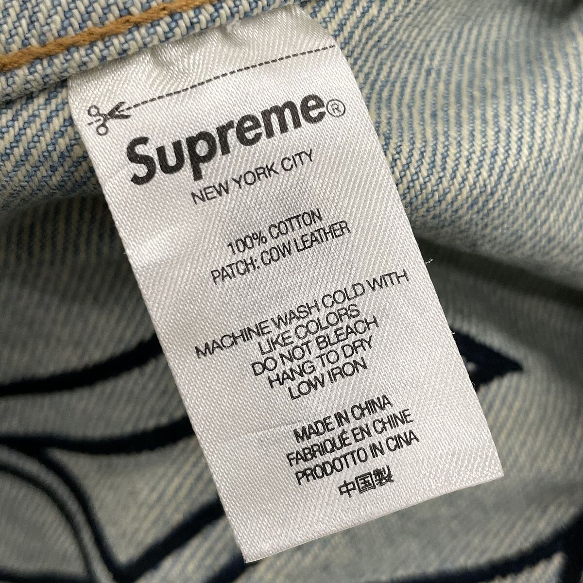 supreme×New York/シュプリーム×ニューヨークヤンキース【21AW】Denim