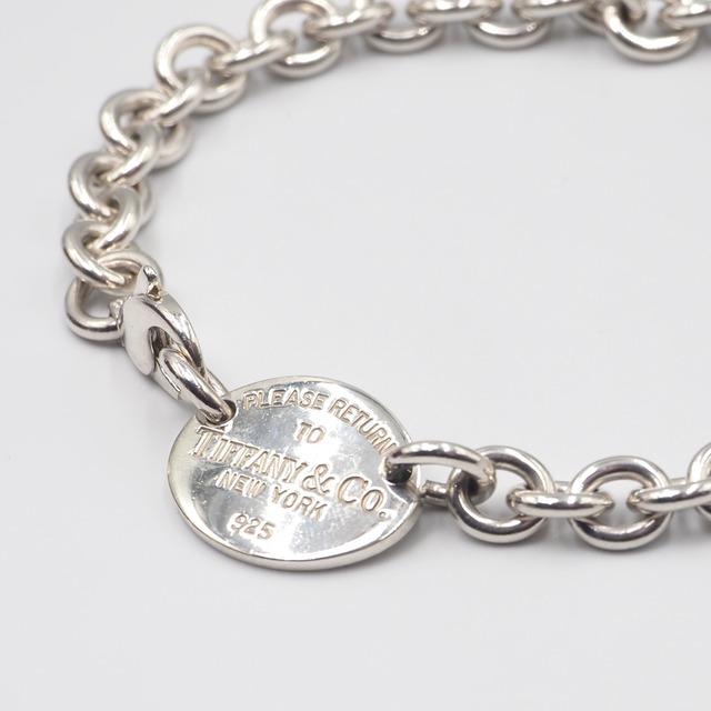 Tiffany&Co. リターントゥ オーバルタグ ネックレス シルバー925 ティファニー
