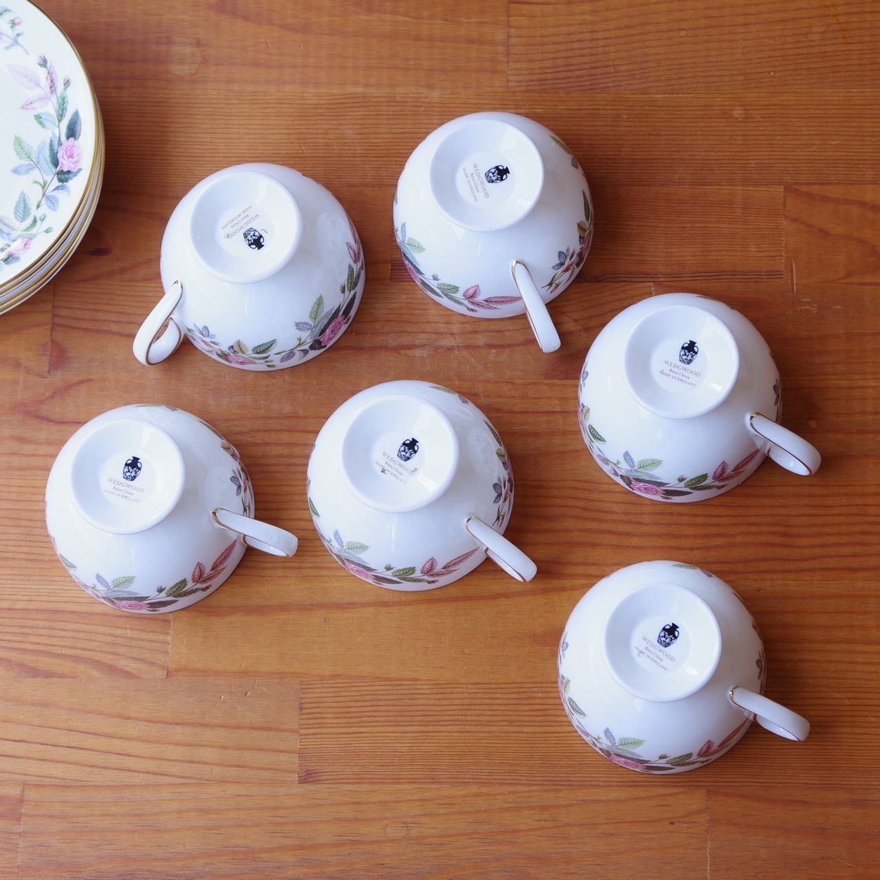 ウェッジウッド ハザウェイローズ コーヒーカップ ソーサー Wedgwood