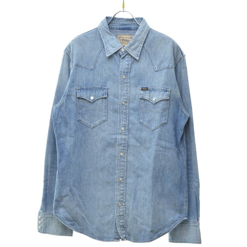 POLO RALPH LAUREN / ポロ ラルフローレン2019年製 デニムウエスタン長袖シャツ