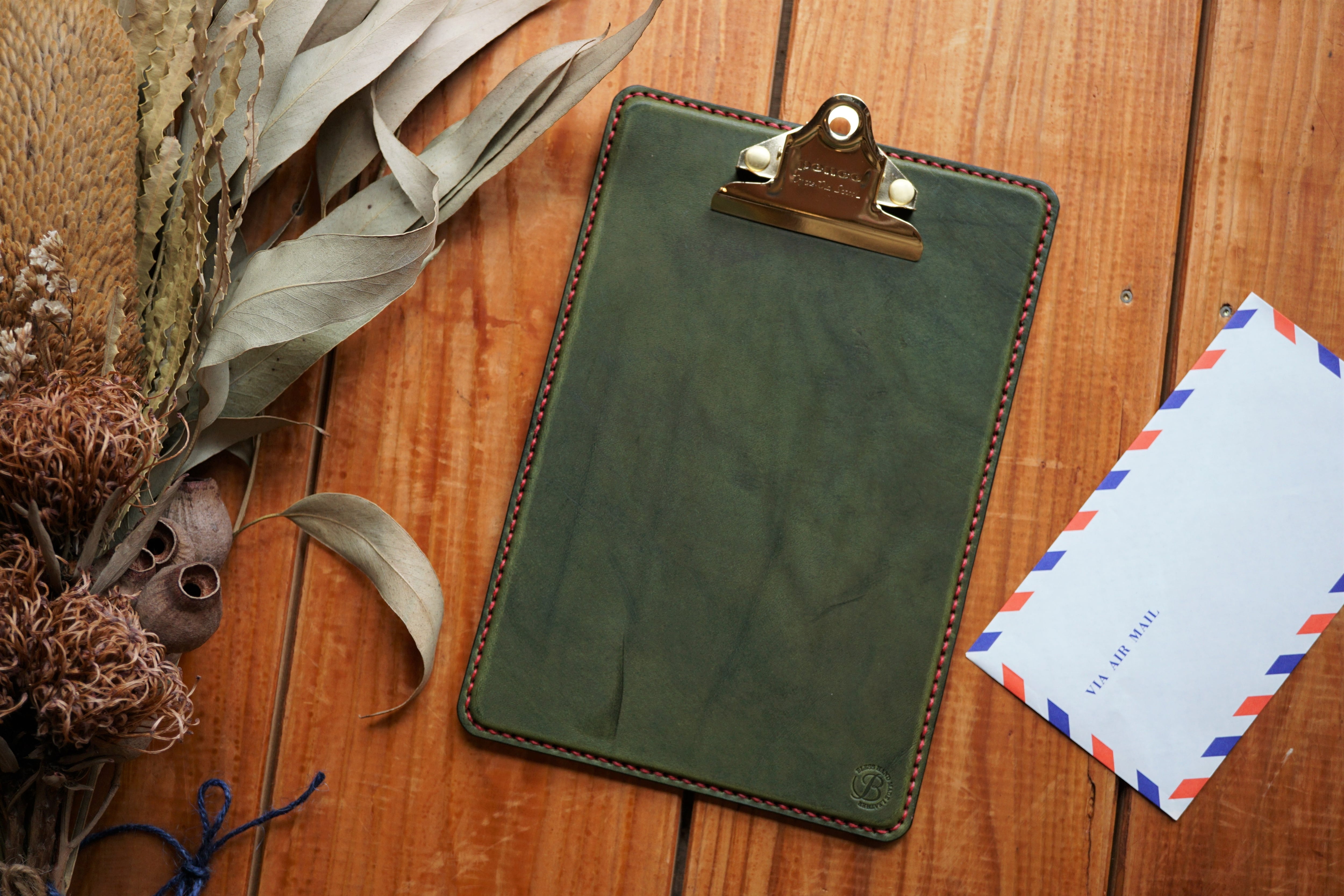 土屋鞄　LEATHER CHOCOLATE クリップボード 土屋鞄 LEATHER CHOCOLATE クリップボード