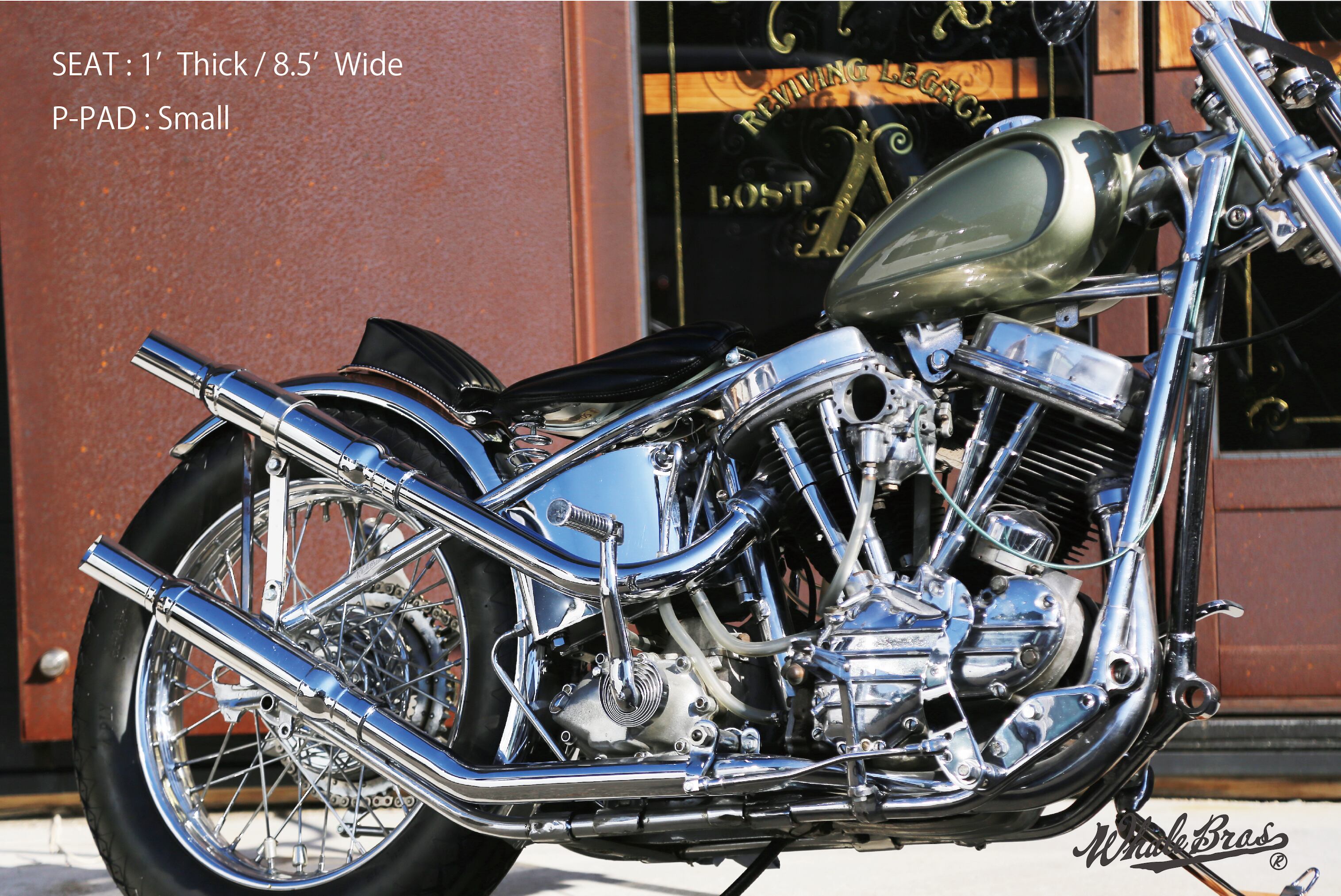 whale&co クラシックレザー　ソロシート&ピリオンパッドセット 抽選販売】60sトラディション ソロシート & ピリオンパッド セット