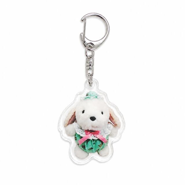 プチぶらんでーとアクキー(イヌ) | TAKENOKO gift shop