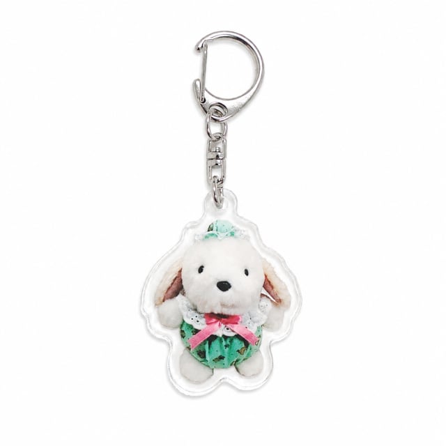 プチぶらんでーとアクキー(イヌ) | TAKENOKO gift shop