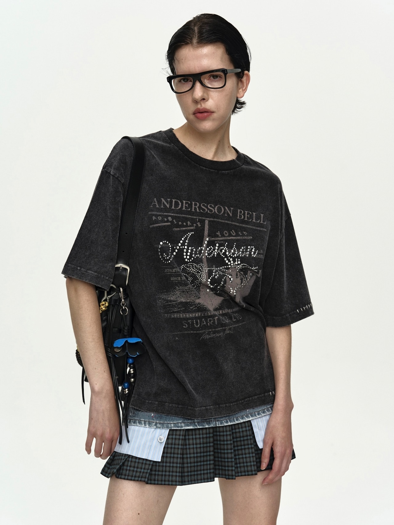 【26SS】ADSB Andersson Bell アンダーソンベル / ROSIE HOT-FIX PRINTED T-SHIRT - 2