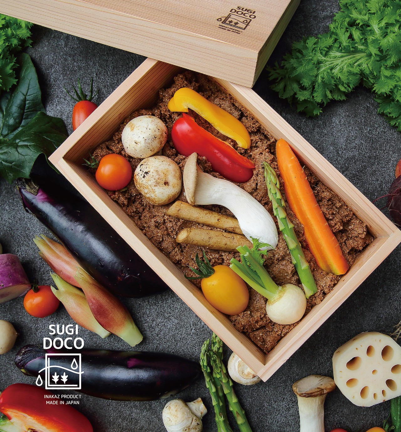 SUGIDOCO 「はと麦の糠」スターターセット（はと麦ぬか床の素付き）